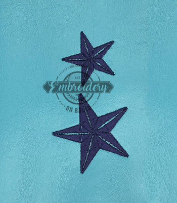 Star Dollar Filled Embroidery Design