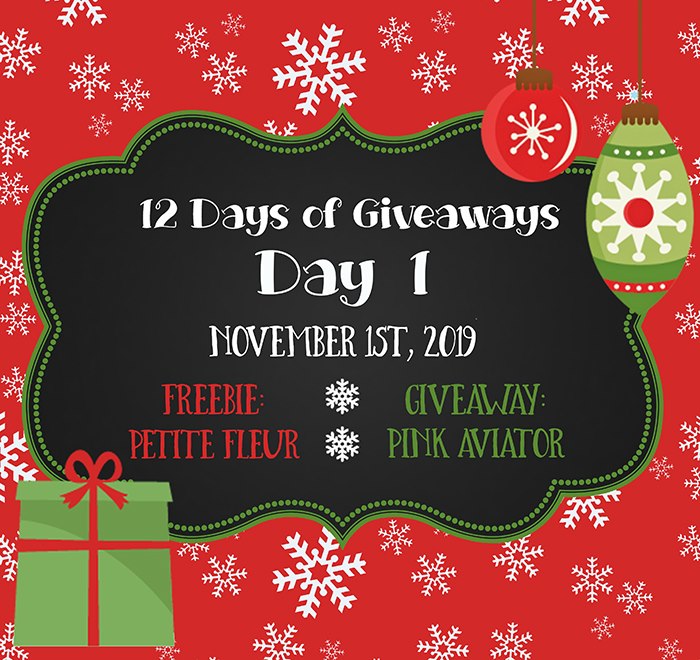 12 Days of Giveaways – Day 1