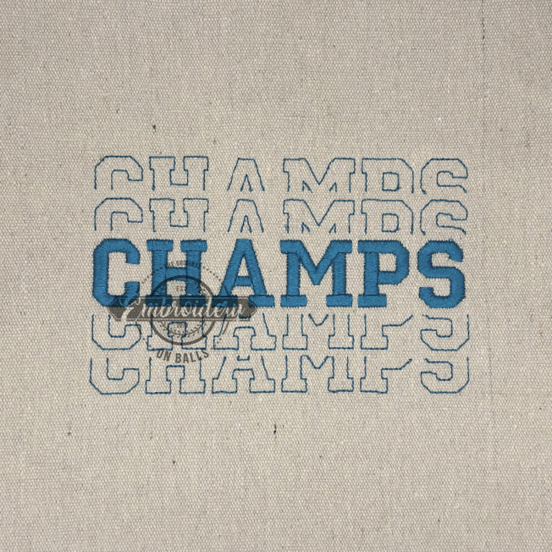 Breakout Champs - Embroidery Design