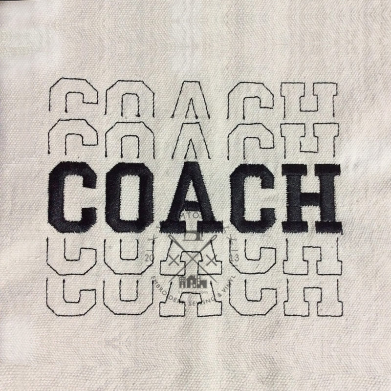 Breakout Coach - Embroidery Design