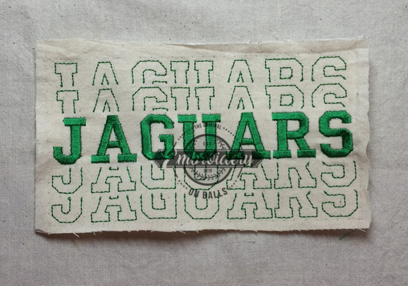 Breakout Jaguars - Embroidery Design - Image 2