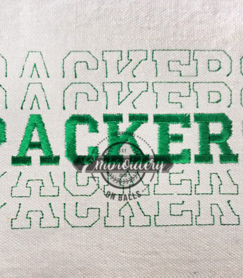Breakout Packers - Embroidery Design