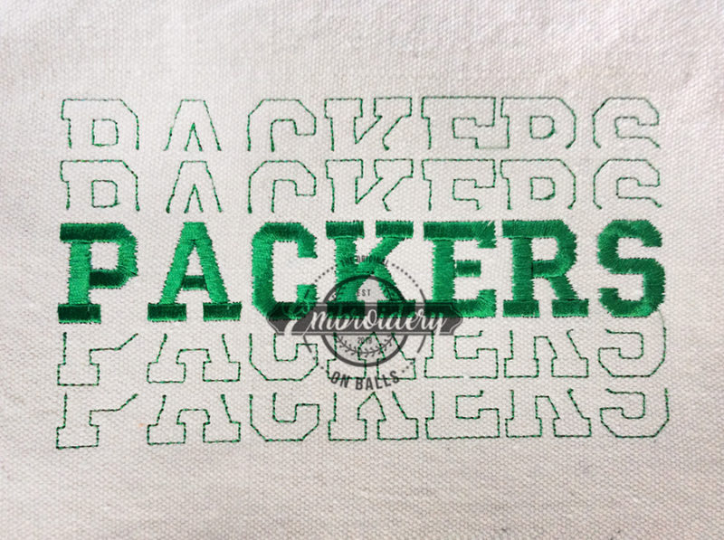 Breakout Packers - Embroidery Design