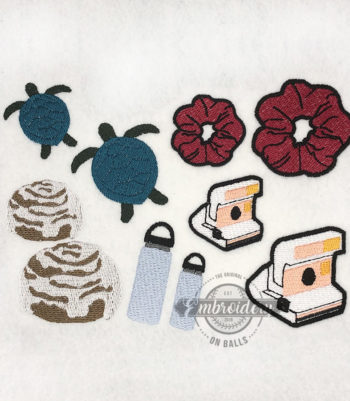 VSCO Girl Starter Pack - Baseball Softball Mini Embroidery Designs