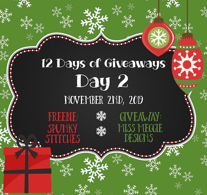12 Days of Giveaways – Day 2