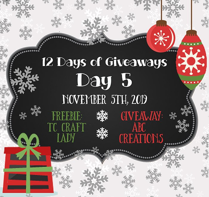 12 Days of Giveaways – Day 5