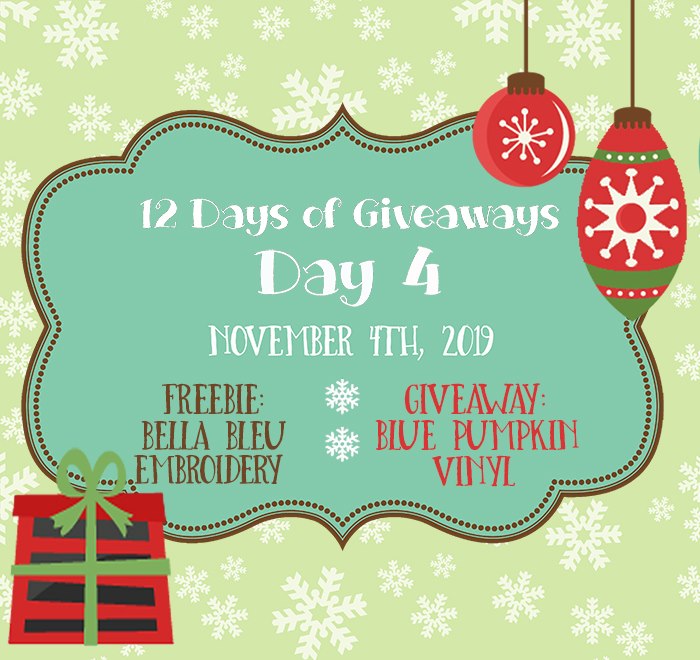 12 Days of Giveaways – Day 4