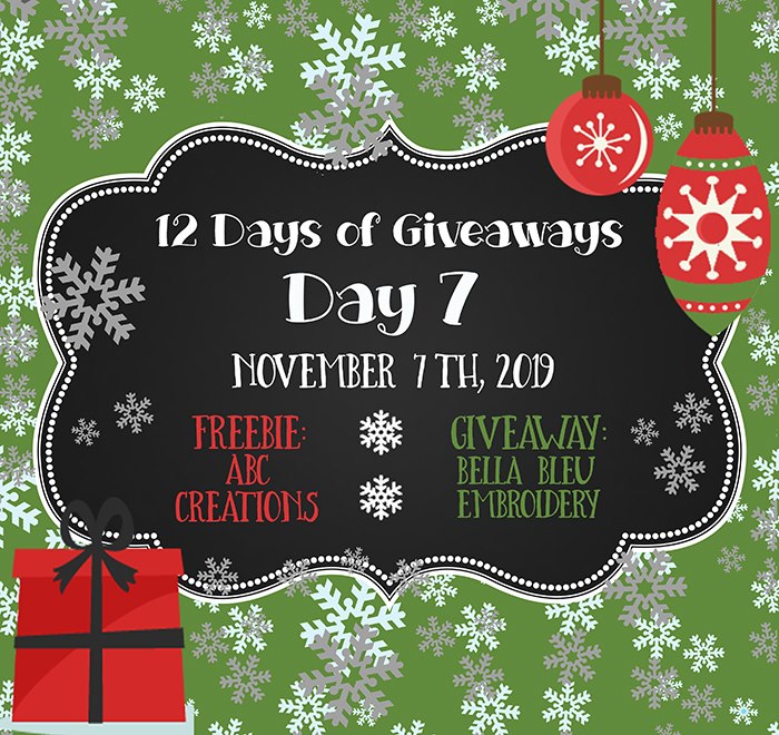 12 Days of Giveaways – Day 7