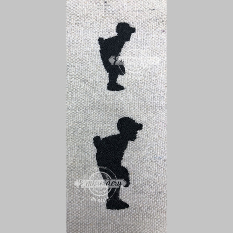 Little Players Pitcher Mound - Mini Machine Embroidery Design Baseball Softball