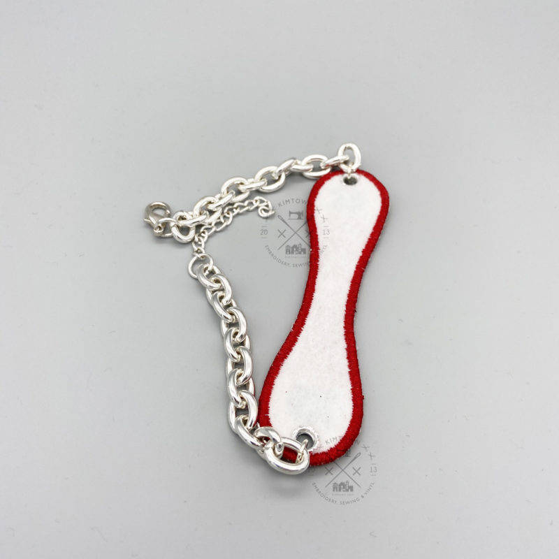 Mini Panel Bracelet Bar In the Hoop Machine Embroidery Design