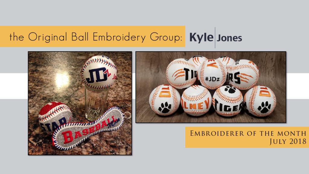 Kyle Jones-Facebook Embroiderer of the Month July 2018