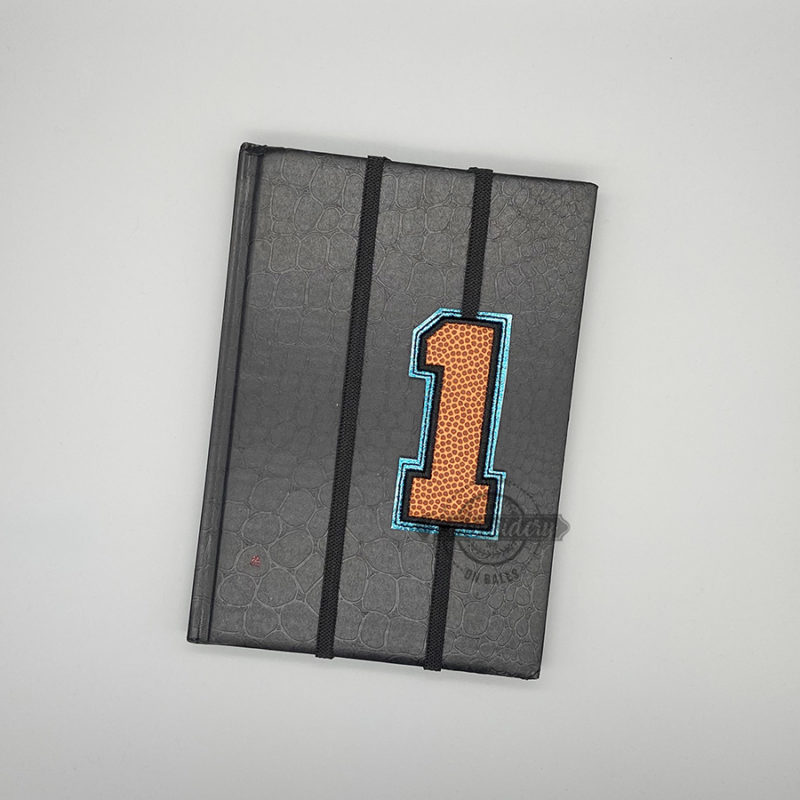 Numbers Band Hair Book - ITH Sports Machine Embroidery Design - Image 8