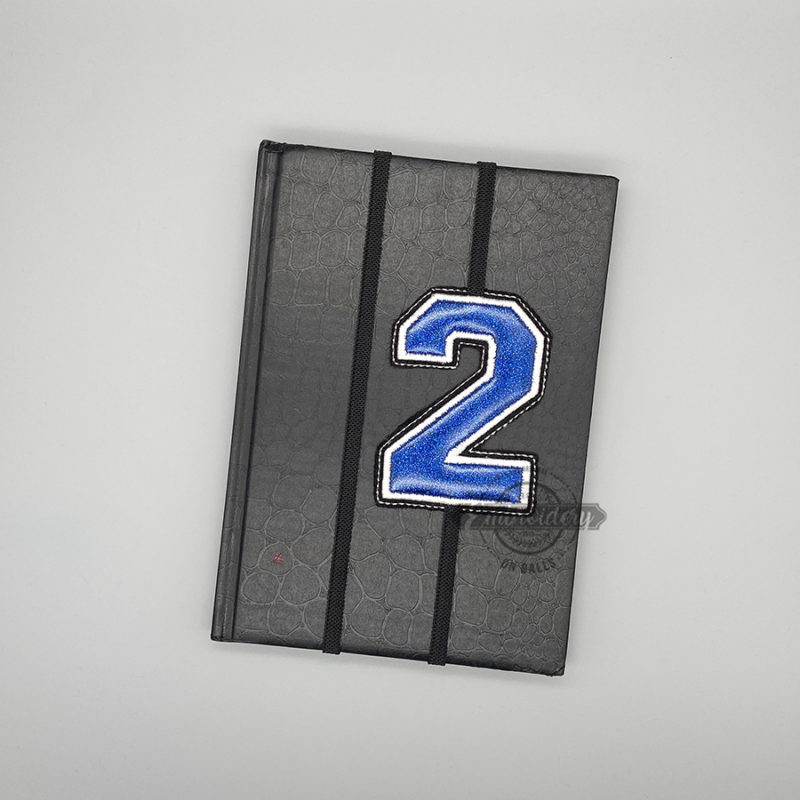 Numbers Band Hair Book - ITH Sports Machine Embroidery Design - Image 7
