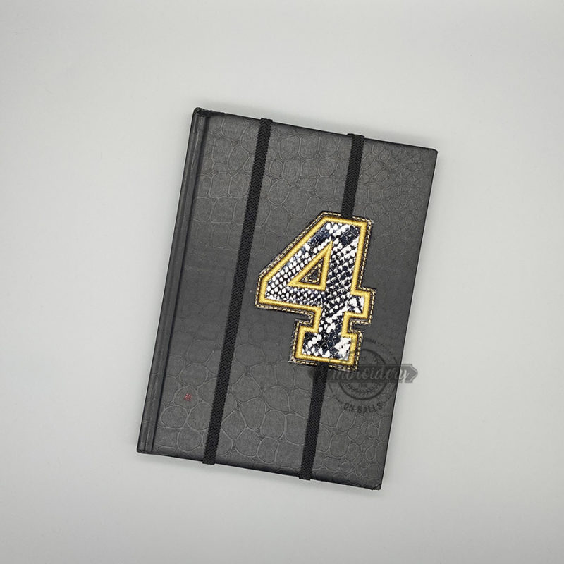 Numbers Band Hair Book - ITH Sports Machine Embroidery Design - Image 10