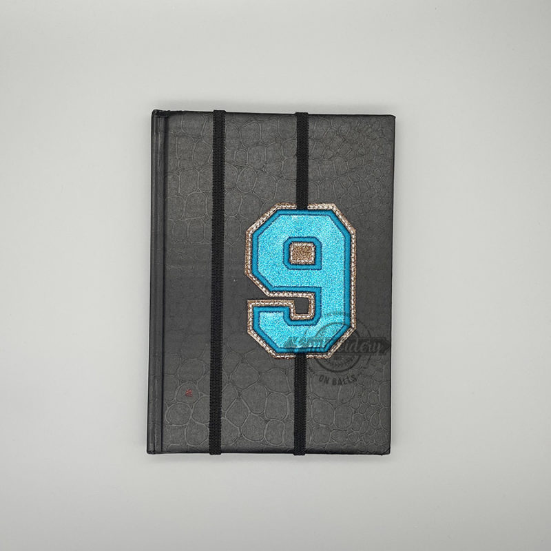 Numbers Band Hair Book - ITH Sports Machine Embroidery Design - Image 15