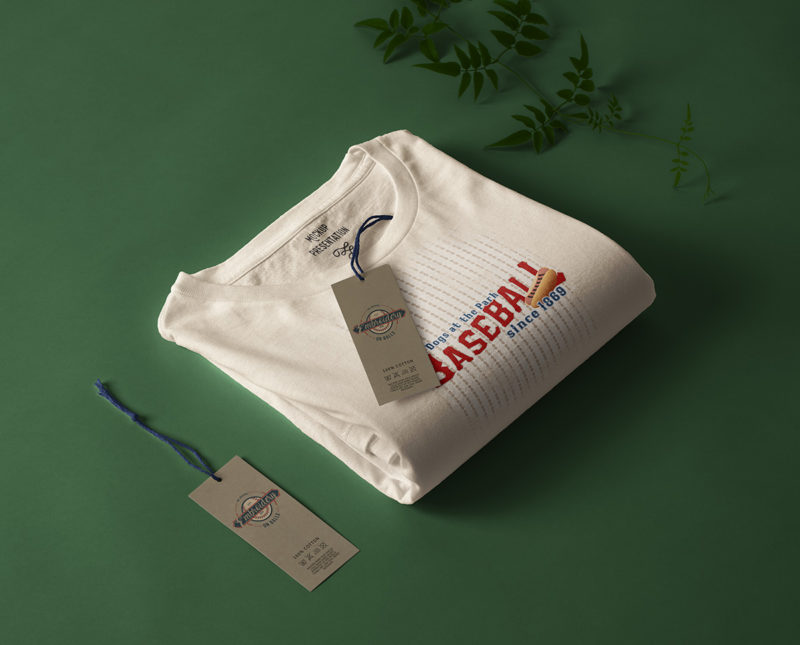 Baseball + Hotdogs Graphic Design - Sublimation Sports Art - Image 2