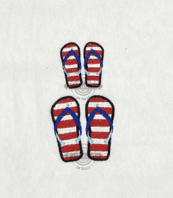 Flip Flop Stars Stripes