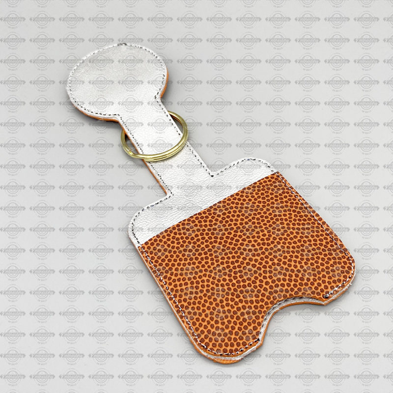 BASKETBALL Hand Sanitizer Holder - Digital Machine Embroidery Design File - Image 3