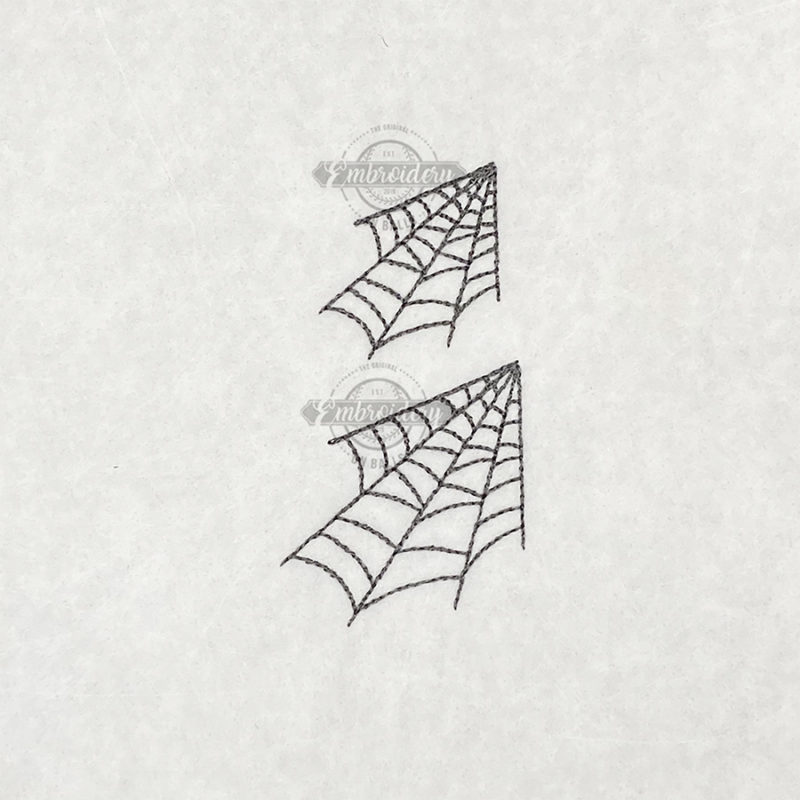 SPIDER WEB - SPOOKY Halloween Stitches - Machine Embroidery Designs