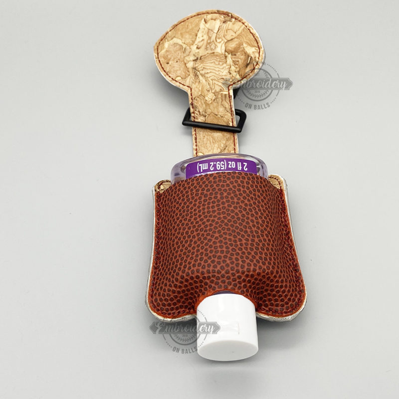 BASEBALL SOFTBALL Hand Sanitizer Holder - Digital Machine Embroidery Design File - Image 4