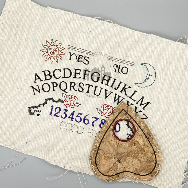 Spirit Board Ouija Inspired Talking Board - Machine Embroidery Design - Image 3