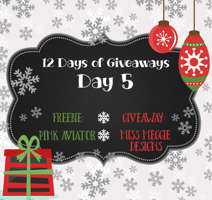 12 Days of Giveaways – Day 5 – 2020