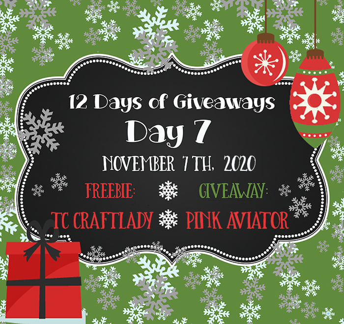 12 Days of Giveaways – Day 7 – 2020