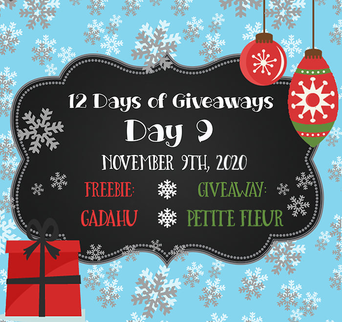 12 Days of Giveaways – Day 9 – 2020