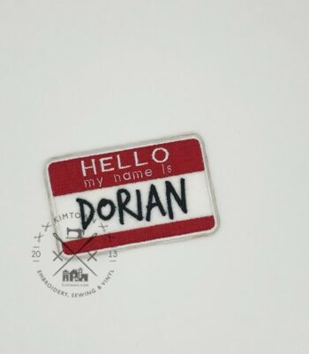 Hello My Name Is - Badge – In The Hoop ITH Machine Embroidery Design