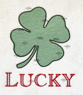 Lucky Shamrock Machine Embroidery Design