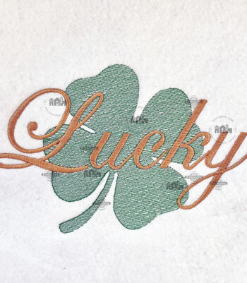 Lucky Shamrock Machine Embroidery Design