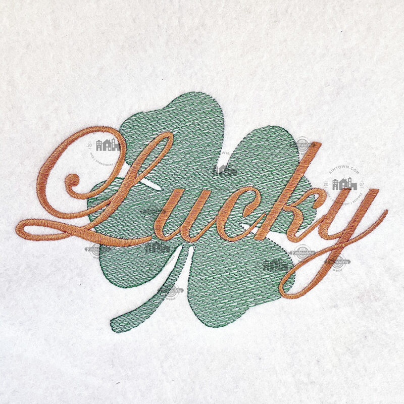 Lucky Shamrock Machine Embroidery Design