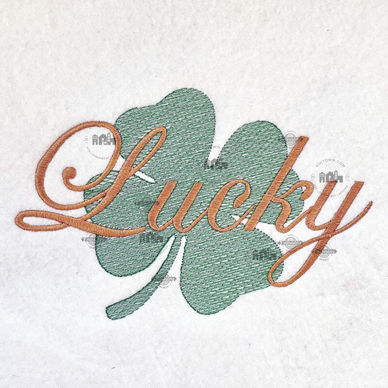 Lucky Shamrock Machine Embroidery Design