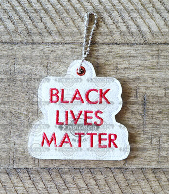 Black Lives Matter Keyfob Key Chain Ornament