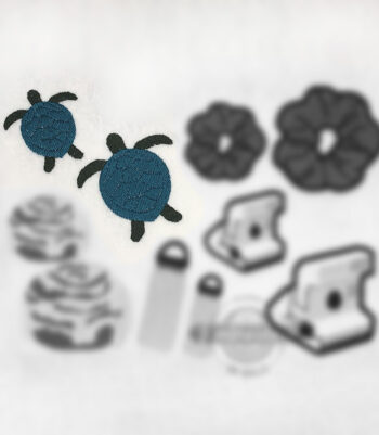 Turtles - Baseball Softball Mini Embroidery Designs