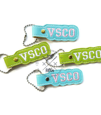 VSCO Keyfob - ITH Machine Embroidery Design
