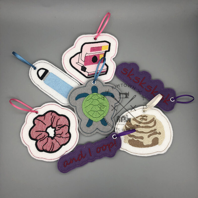 VSCO Girl Ornament Oversized Feltie Pack - ITH Embroidery Designs