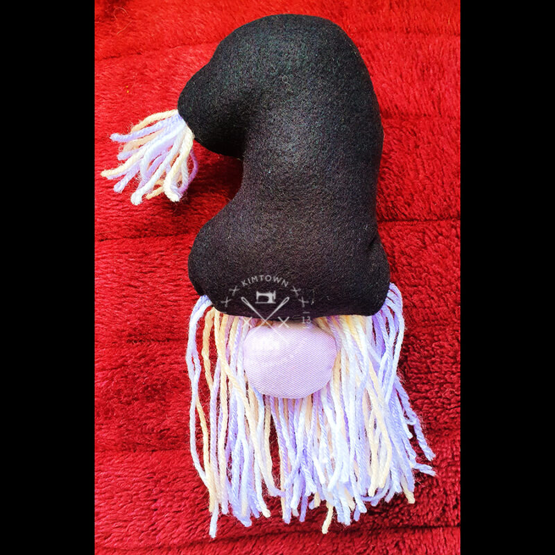 Gnome Stuffie - In the Hoop Machine Embroidery Design - Image 3