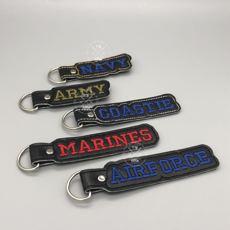 USA Military - Key Fobs - ITH Machine Embroidery Design - Image 8