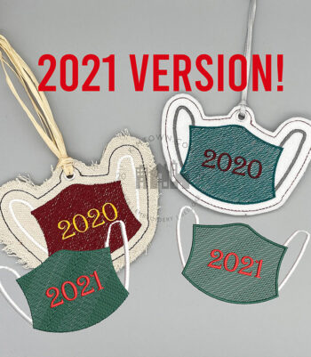 2021 ITH Face Mask Ornament