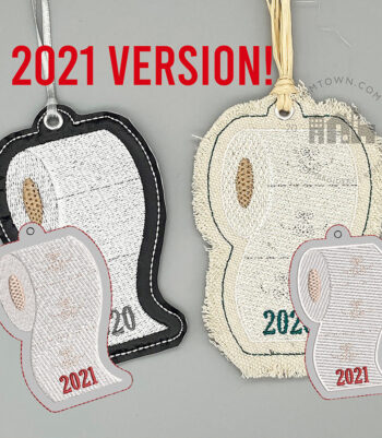 EOB Toilet Paper Ornament 2021