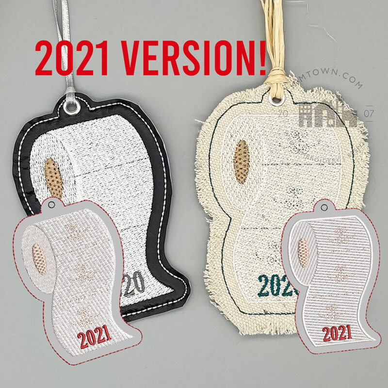 EOB Toilet Paper Ornament 2021