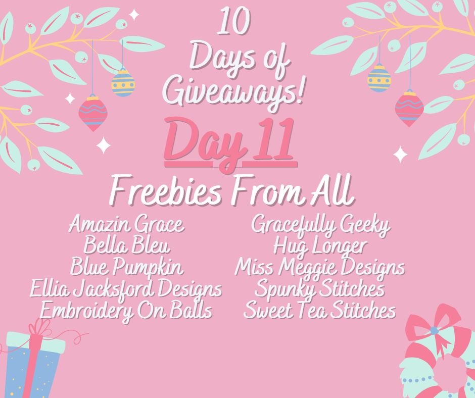 Day 11 – Finale – Days of Giveaways