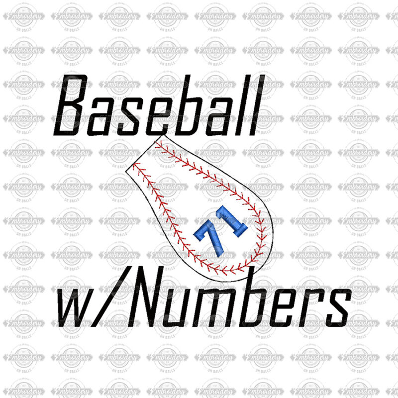 HALF Keyfob WITH NUMBERS Baseball Softball Panel Builder - Image 4