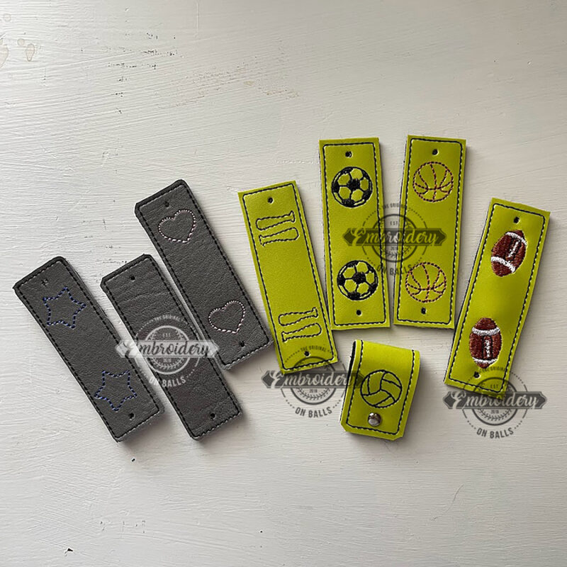 Tag Tabs - Machine Embroidery Design - Image 2