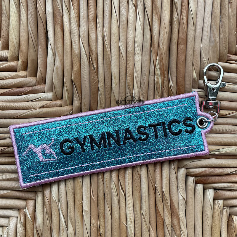 SPORTS Bookmark Keyfob Ornament Bag Tag Design - Machine Embroidery Design - Image 4