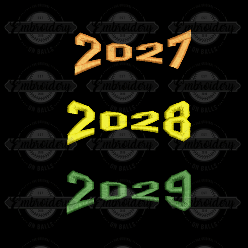 27-29 YEAR REPLACEMENT for Baseball Panel Builder - ITH Machine Embroidery Design